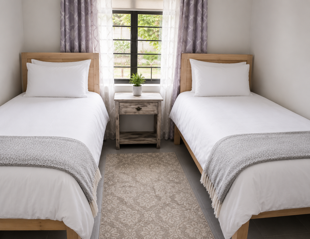 Twin Room with Shared Bathroom